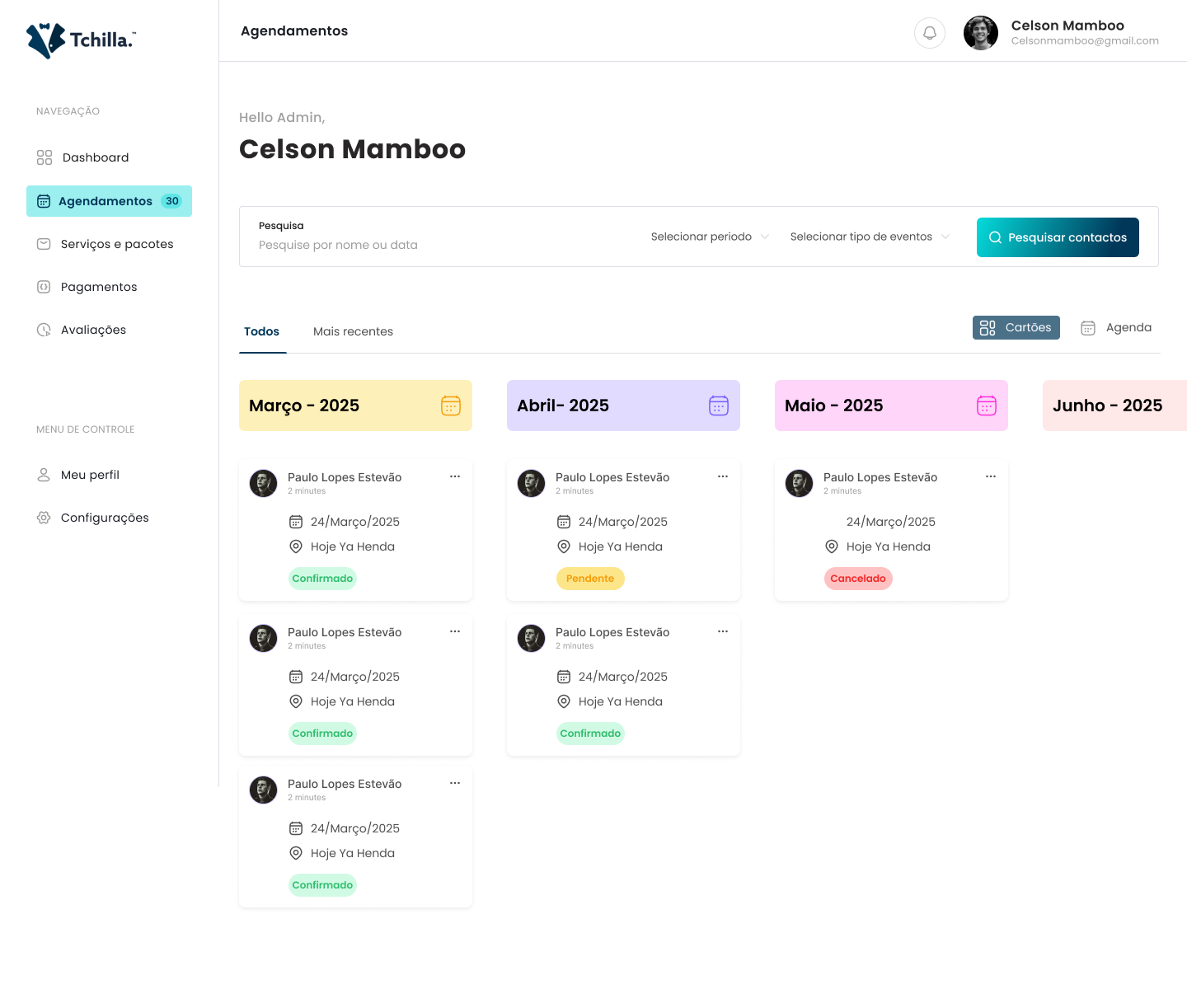 Tchilla Parceiro Logo